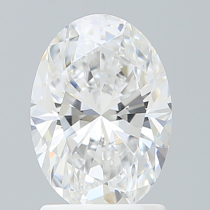 1.73 Carat Oval Shaped, Excellent Cut, D Color, VVS1 Clarity, IGI Certified Lab Grown Diamond