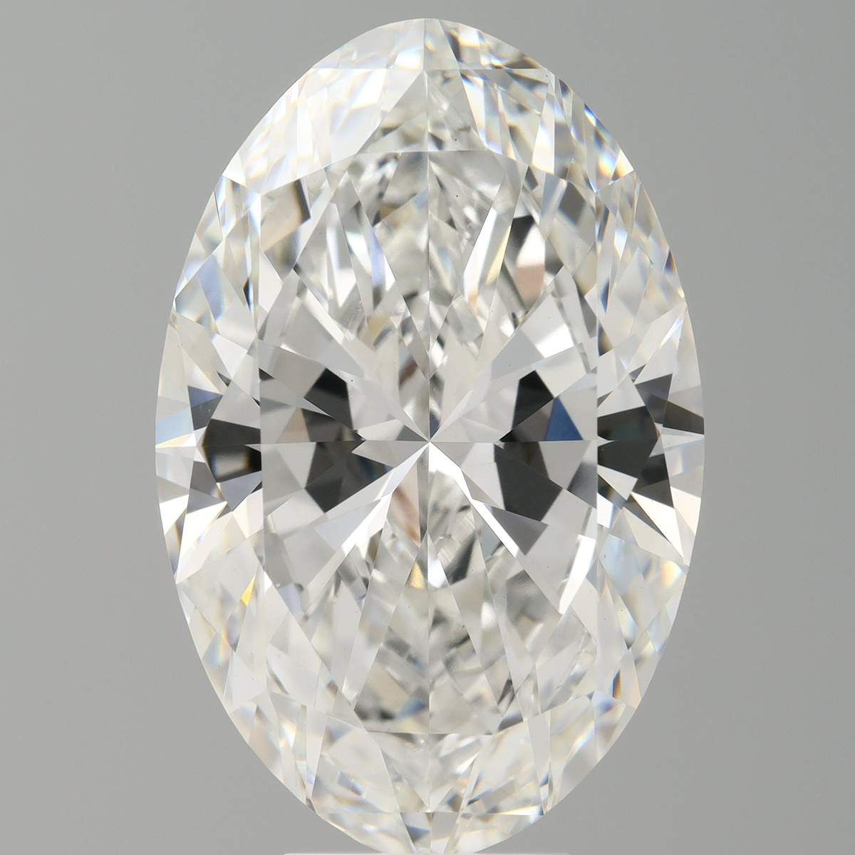 8.09 Carat Oval Shaped, Ideal Cut, E Color, VVS2 Clarity, IGI Certified Lab Grown Diamond