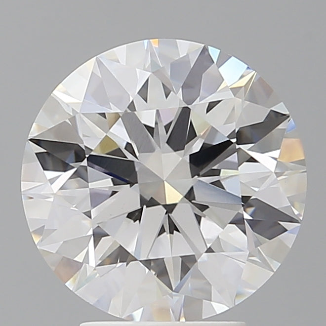 4.01 Carat Round Shaped, Ideal Cut, E Color, VVS2 Clarity, IGI Certified Lab Grown Diamond