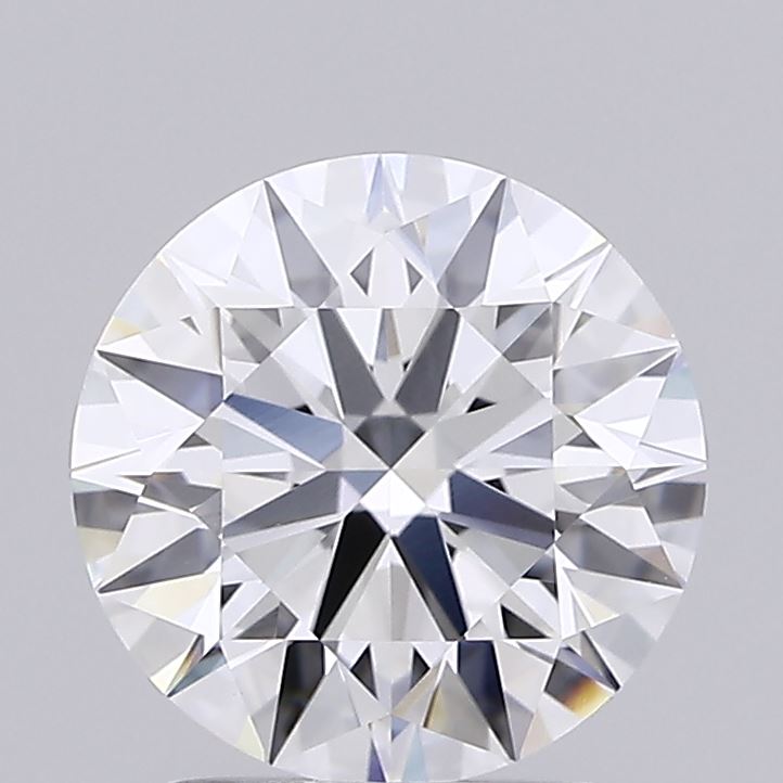 2.16 Carat Round Shaped, Ideal Cut, E Color, VVS2 Clarity, IGI Certified Lab Grown Diamond