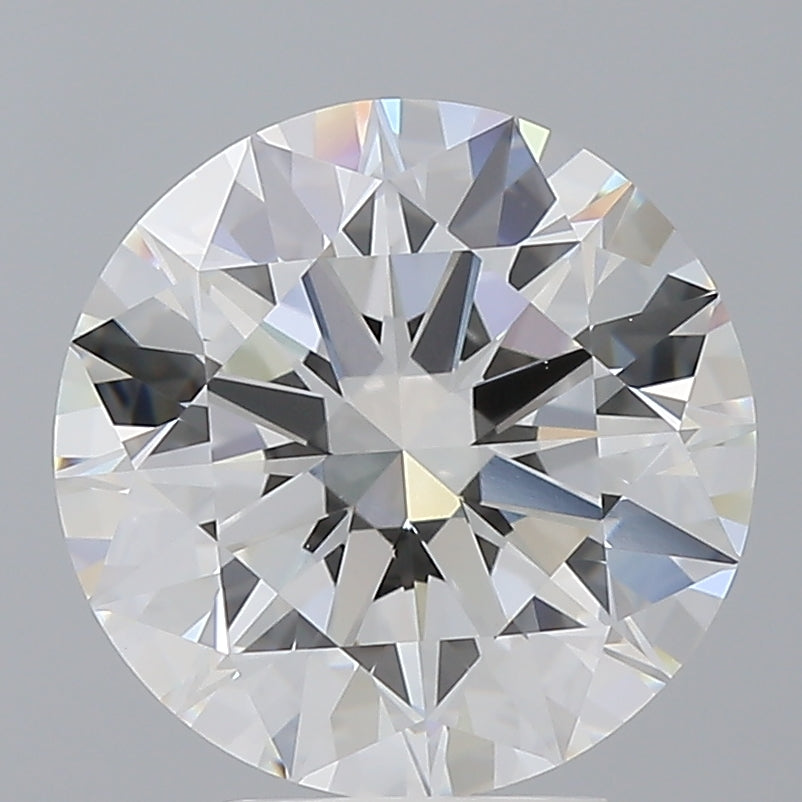 4.57 Carat Round Shaped, Ideal Cut, E Color, VVS2 Clarity, IGI Certified Lab Grown Diamond
