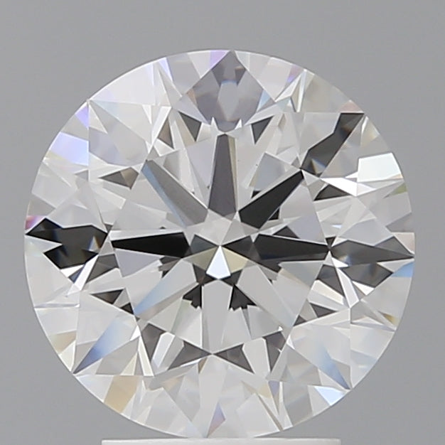 3.59 Carat Round Shaped, Ideal Cut, E Color, VVS2 Clarity, IGI Certified Lab Grown Diamond
