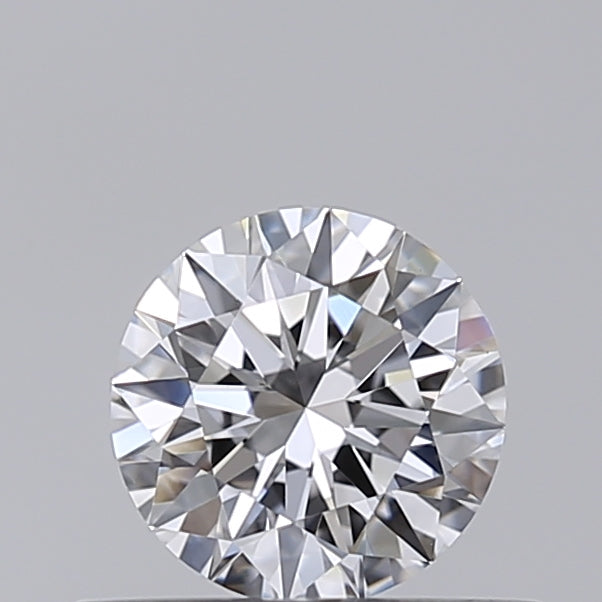 0.50 Carat Round Shaped, Excellent Cut, D Color, VVS2 Clarity, IGI Certified Lab Grown Diamond