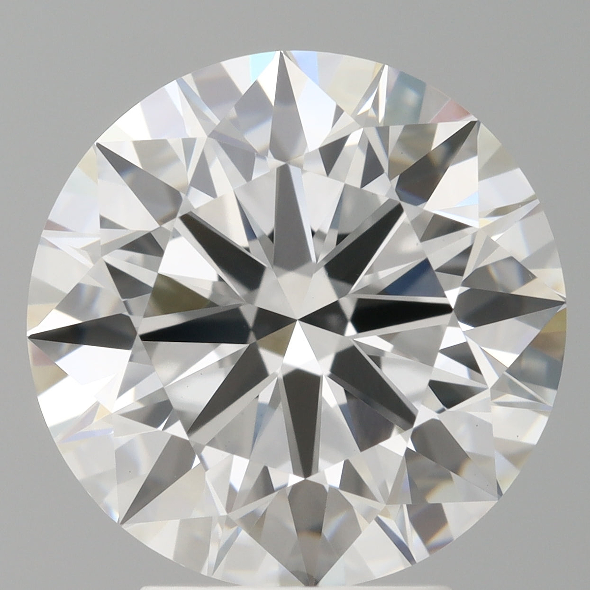 4.10 Carat Round Shaped, Ideal Cut, E Color, VVS2 Clarity, IGI Certified Lab Grown Diamond