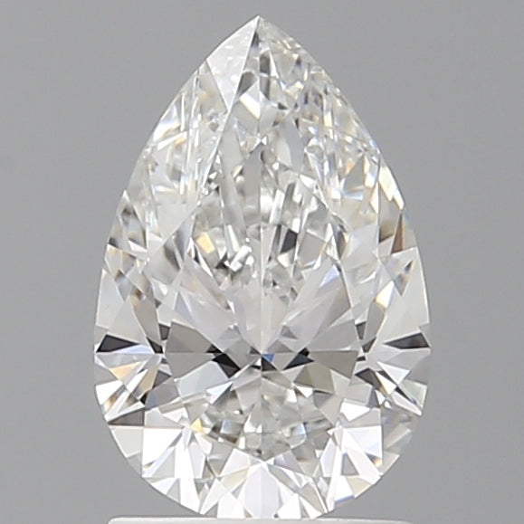 1.56 Carat Pear Shaped, Ideal Cut, E Color, VVS2 Clarity, IGI Certified Lab Grown Diamond