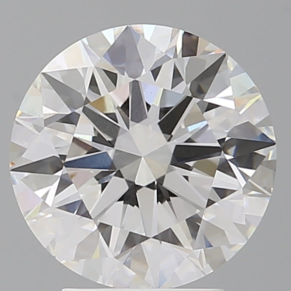 3.50 Carat Round Shaped, Ideal Cut, E Color, VVS2 Clarity, IGI Certified Lab Grown Diamond