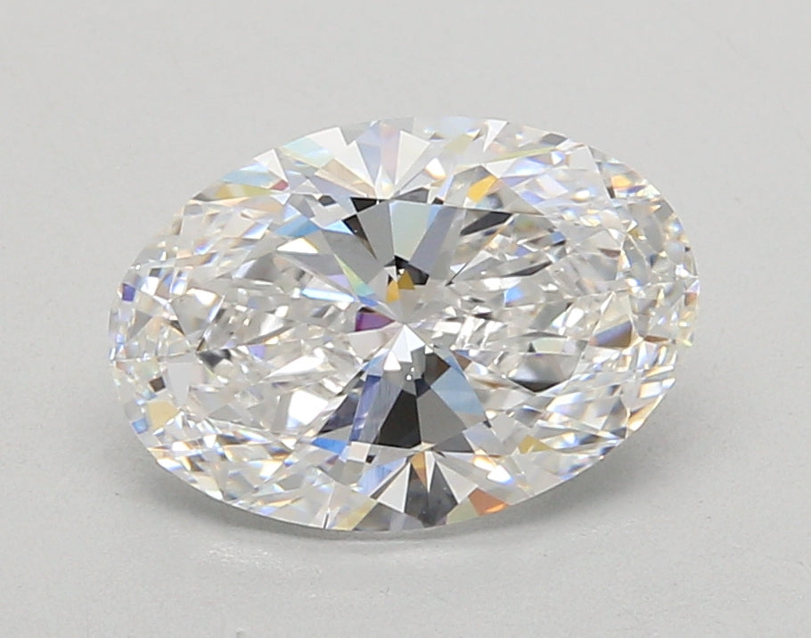 2.51 Carat Oval Shaped, Ideal Cut, D Color, VVS1 Clarity, IGI Certified Lab Grown Diamond