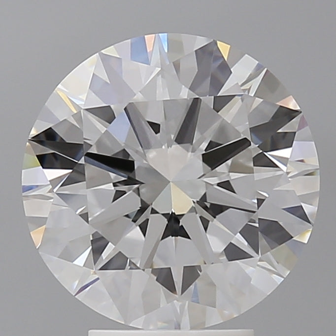 4.56 Carat Round Shaped, Excellent Cut, F Color, VVS2 Clarity, IGI Certified Lab Grown Diamond