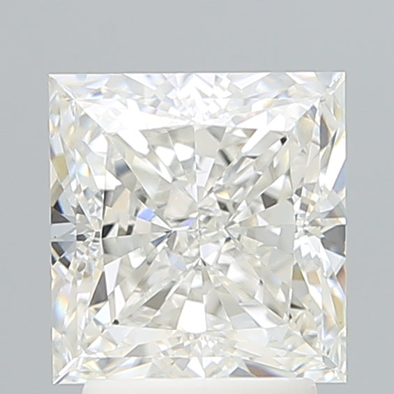 3.10 Carat Princess Shaped, Ideal Cut, F Color, VS1 Clarity, IGI Certified Lab Grown Diamond