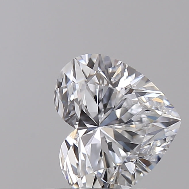 0.70 Carat Heart Shaped, Ideal Cut, D Color, VVS1 Clarity, IGI Certified Lab Grown Diamond