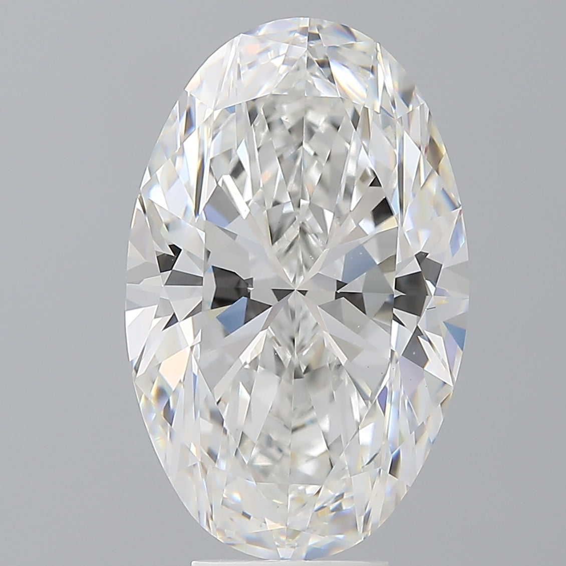 7.08 Carat Oval Shaped, Ideal Cut, E Color, VVS2 Clarity, IGI Certified Lab Grown Diamond