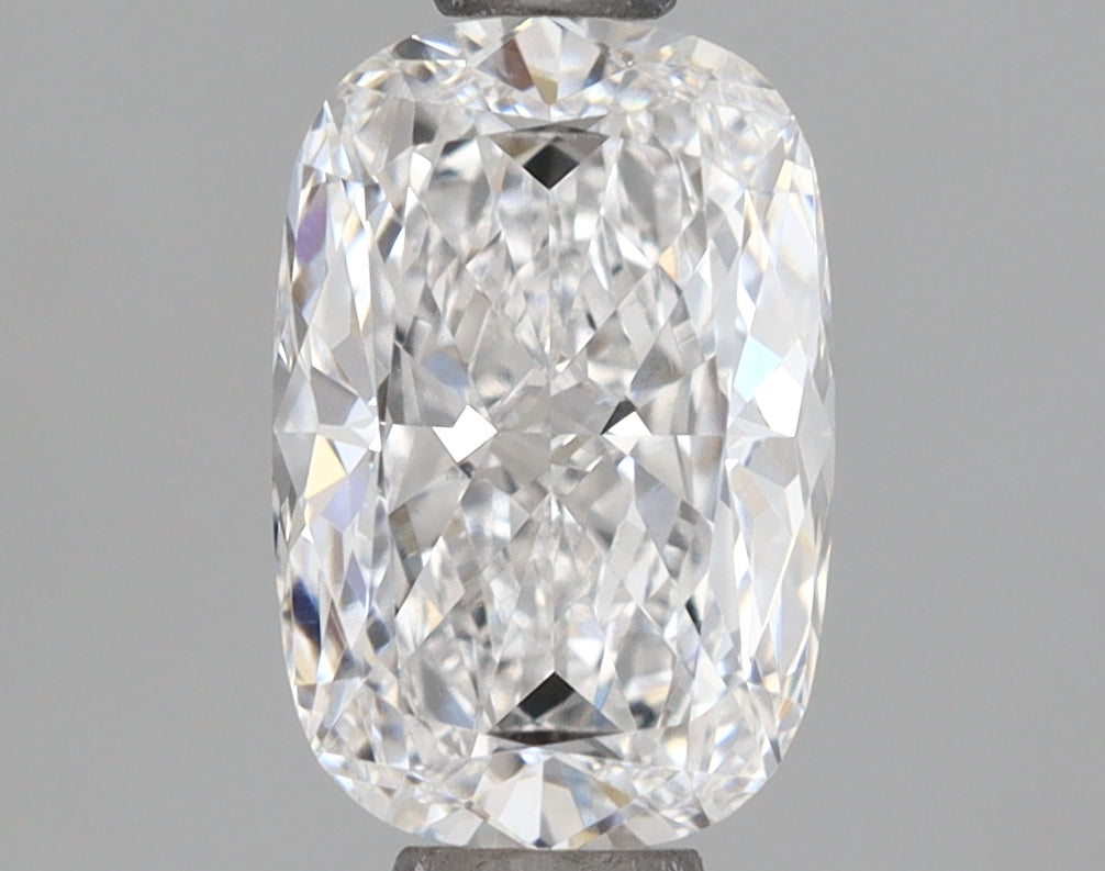 1.00 Carat Cushion Shaped, Ideal Cut, E Color, VVS1 Clarity, IGI Certified Lab Grown Diamond
