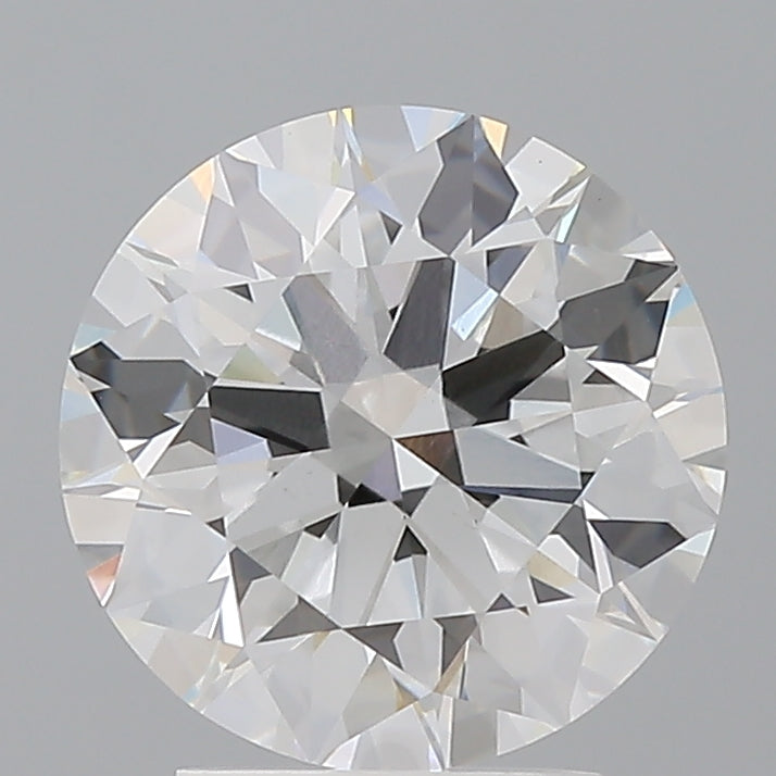 3.09 Carat Round Shaped, Ideal Cut, E Color, VVS2 Clarity, IGI Certified Lab Grown Diamond