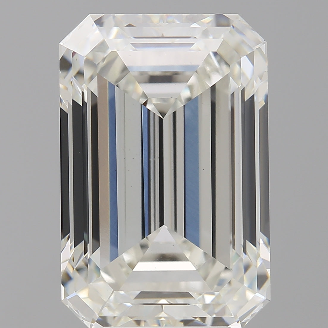 7.59 Carat Emerald Shaped, Ideal Cut, G Color, VS1 Clarity, IGI Certified Lab Grown Diamond