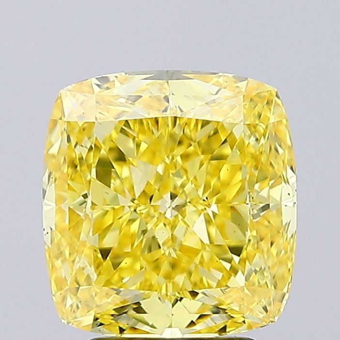 3.40 Carat Cushion Shaped, Excellent Cut, VS1 Clarity, IGI Certified Lab Grown Diamond