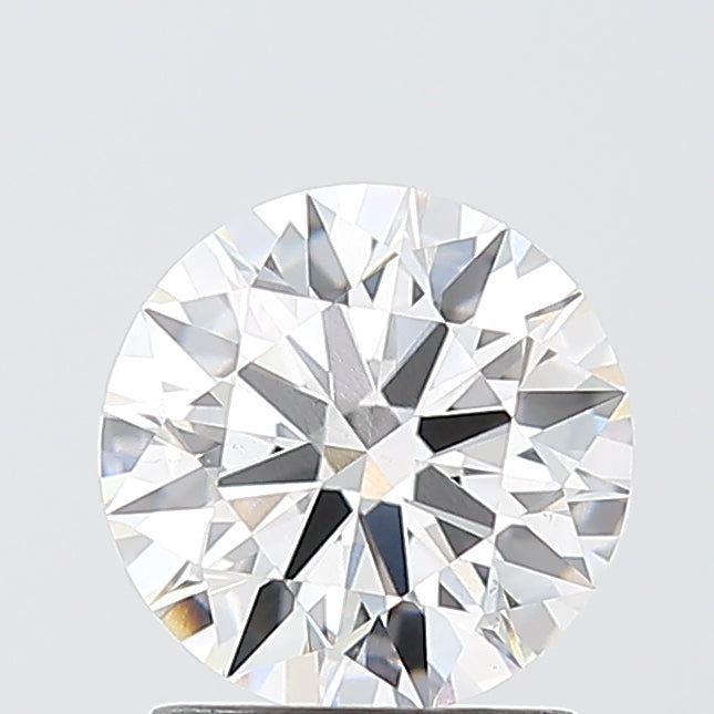 1.51 Carat Round Shaped, Ideal Cut, D Color, VS2 Clarity, IGI Certified Lab Grown Diamond