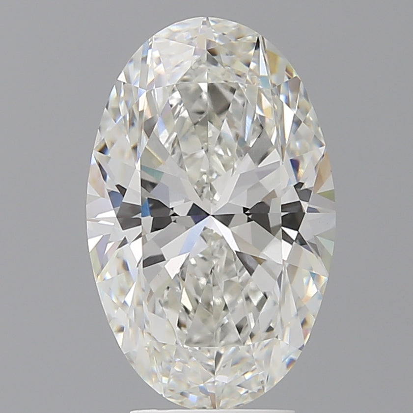 4.60 Carat Oval Shaped, Ideal Cut, F Color, VVS2 Clarity, IGI Certified Lab Grown Diamond