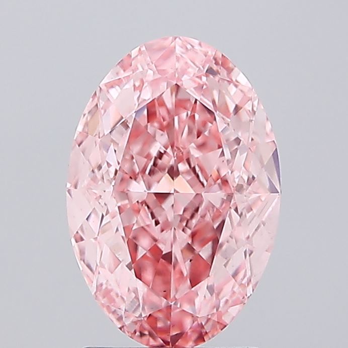 2.02 Carat Oval Shaped, Ideal Cut, VS2 Clarity, IGI Certified Lab Grown Diamond