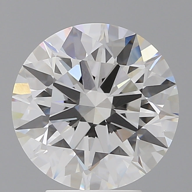 4.08 Carat Round Shaped, Ideal Cut, E Color, VVS2 Clarity, IGI Certified Lab Grown Diamond