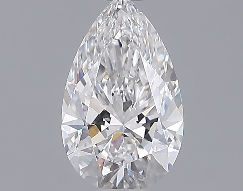 1.07 Carat Pear Shaped, Ideal Cut, D Color, VVS2 Clarity, IGI Certified Lab Grown Diamond
