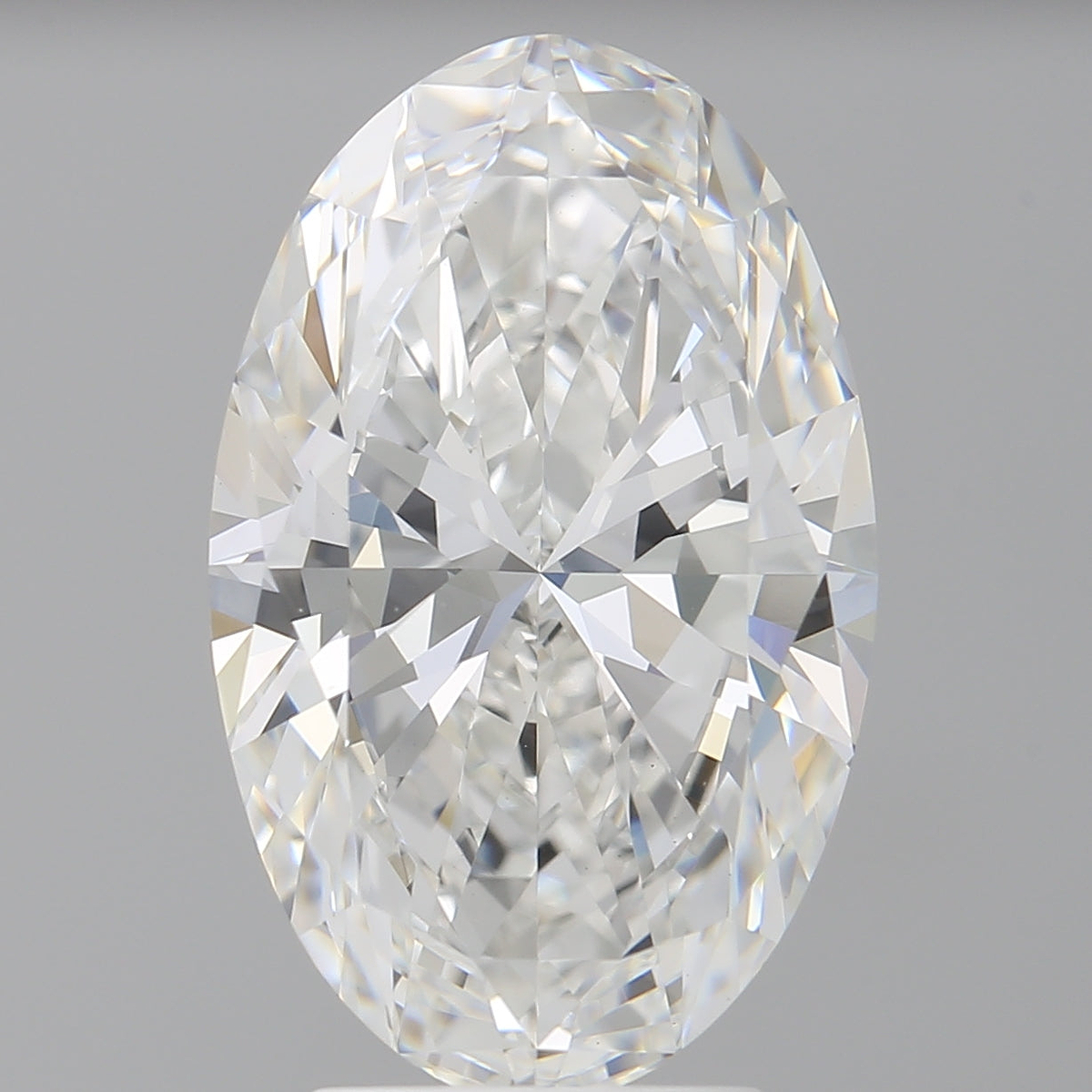 4.00 Carat Oval Shaped, Ideal Cut, E Color, VVS2 Clarity, IGI Certified Lab Grown Diamond