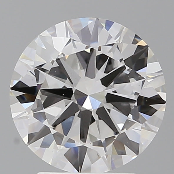 3.01 Carat Round Shaped, Excellent Cut, E Color, VS2 Clarity, IGI Certified Lab Grown Diamond