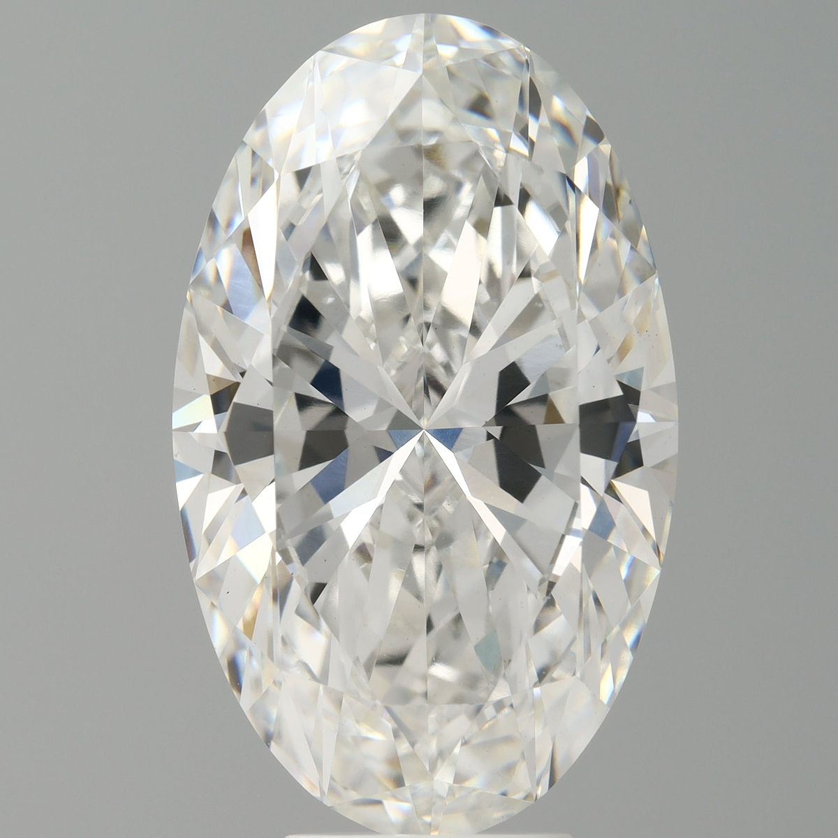 7.07 Carat Oval Shaped, Ideal Cut, E Color, VVS2 Clarity, IGI Certified Lab Grown Diamond