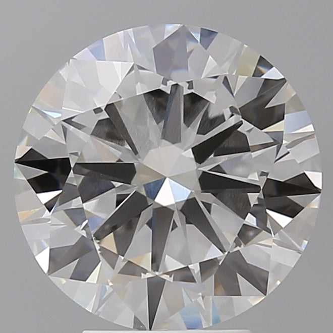 4.56 Carat Round Shaped, Excellent Cut, E Color, VVS2 Clarity, IGI Certified Lab Grown Diamond