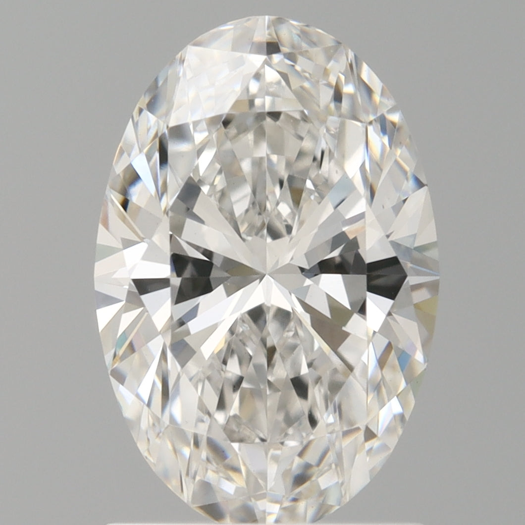 1.54 Carat Oval Shaped, Ideal Cut, E Color, VS1 Clarity, IGI Certified Lab Grown Diamond