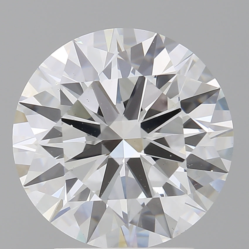 3.04 Carat Round Shaped, Ideal Cut, E Color, VS1 Clarity, IGI Certified Lab Grown Diamond