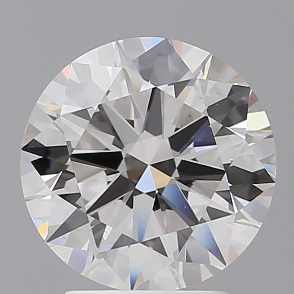 3.02 Carat Round Shaped, Excellent Cut, E Color, VS1 Clarity, IGI Certified Lab Grown Diamond