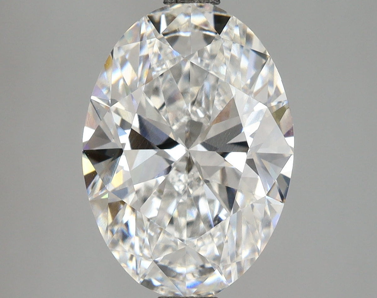 3.94 Carat Oval Shaped, Ideal Cut, E Color, VVS1 Clarity, IGI Certified Lab Grown Diamond
