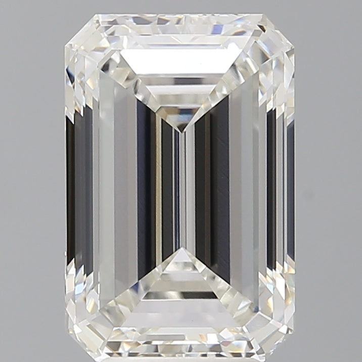 5.01 Carat Emerald Shaped, Excellent Cut, F Color, VS1 Clarity, IGI Certified Lab Grown Diamond