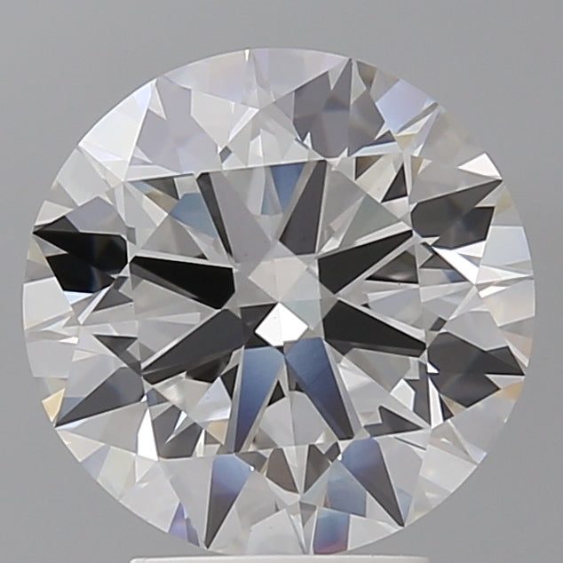 4.01 Carat Round Shaped, Excellent Cut, E Color, VVS2 Clarity, IGI Certified Lab Grown Diamond