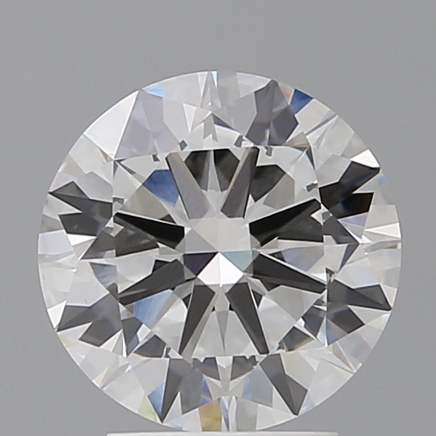 3.05 Carat Round Shaped, Excellent Cut, F Color, VS1 Clarity, IGI Certified Lab Grown Diamond