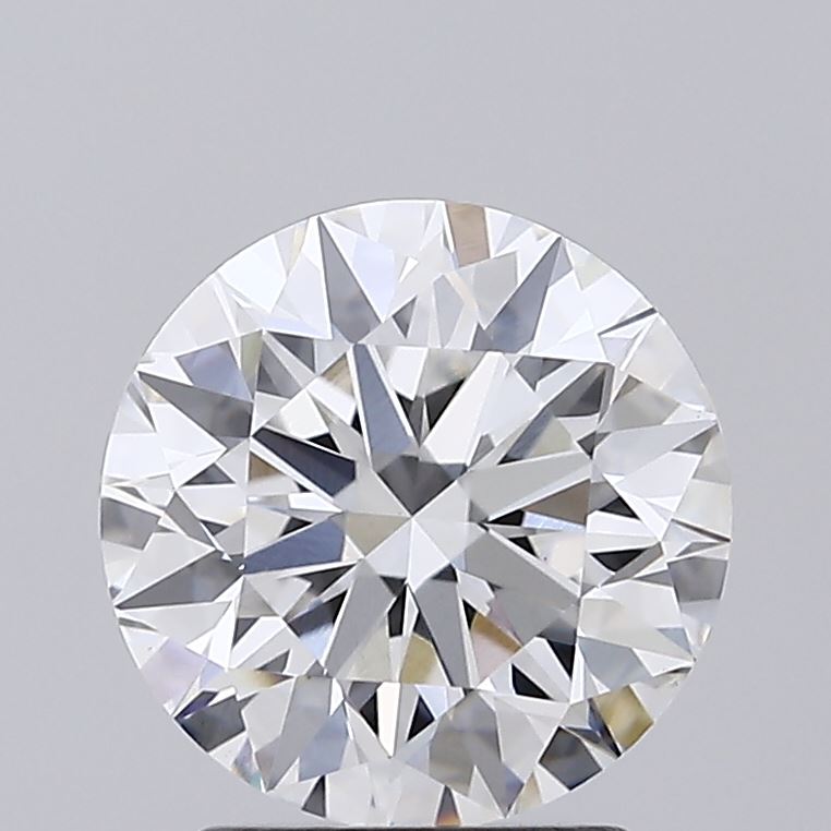 2.08 Carat Round Shaped, Ideal Cut, E Color, VS1 Clarity, IGI Certified Lab Grown Diamond