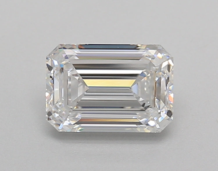 1.01 Carat Emerald Shaped, Very Good Cut, D Color, VVS2 Clarity, IGI Certified Lab Grown Diamond