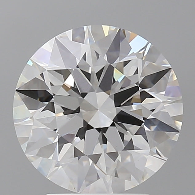 3.54 Carat Round Shaped, Excellent Cut, E Color, VVS2 Clarity, IGI Certified Lab Grown Diamond