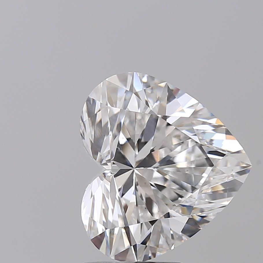 4.25 Carat Heart Shaped, Ideal Cut, E Color, VS1 Clarity, IGI Certified Lab Grown Diamond