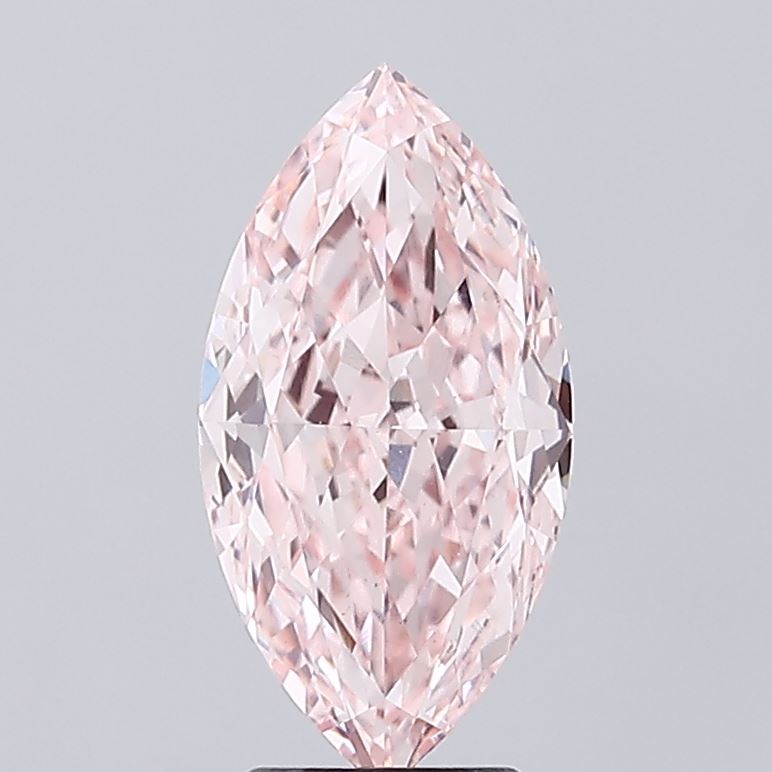 3.80 Carat Marquise Shaped, Ideal Cut, VS1 Clarity, IGI Certified Lab Grown Diamond