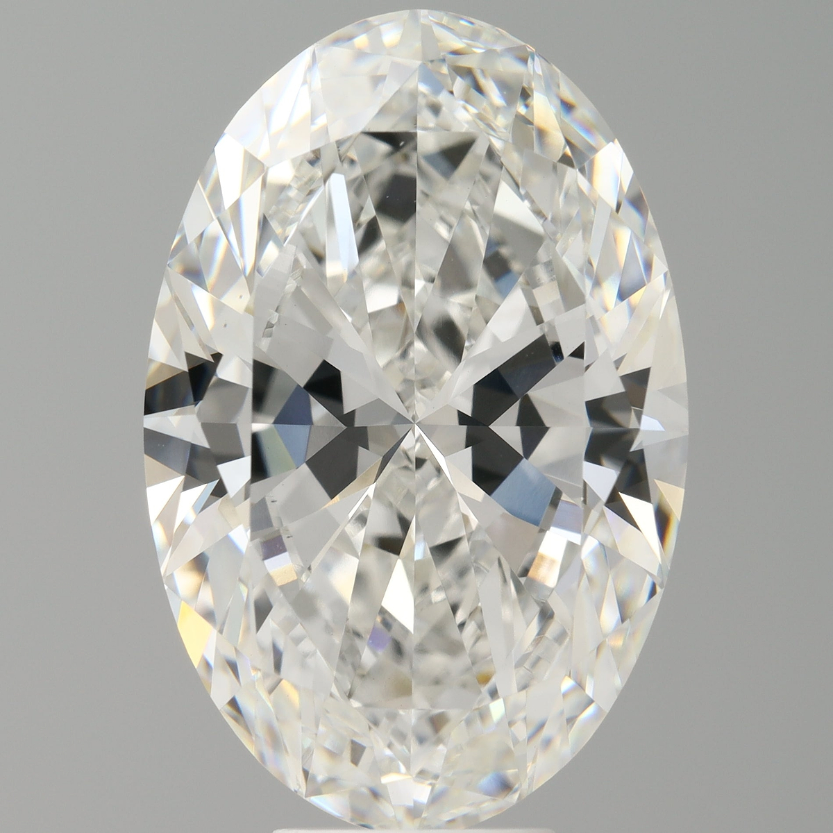 9.01 Carat Oval Shaped, Ideal Cut, F Color, VVS2 Clarity, IGI Certified Lab Grown Diamond