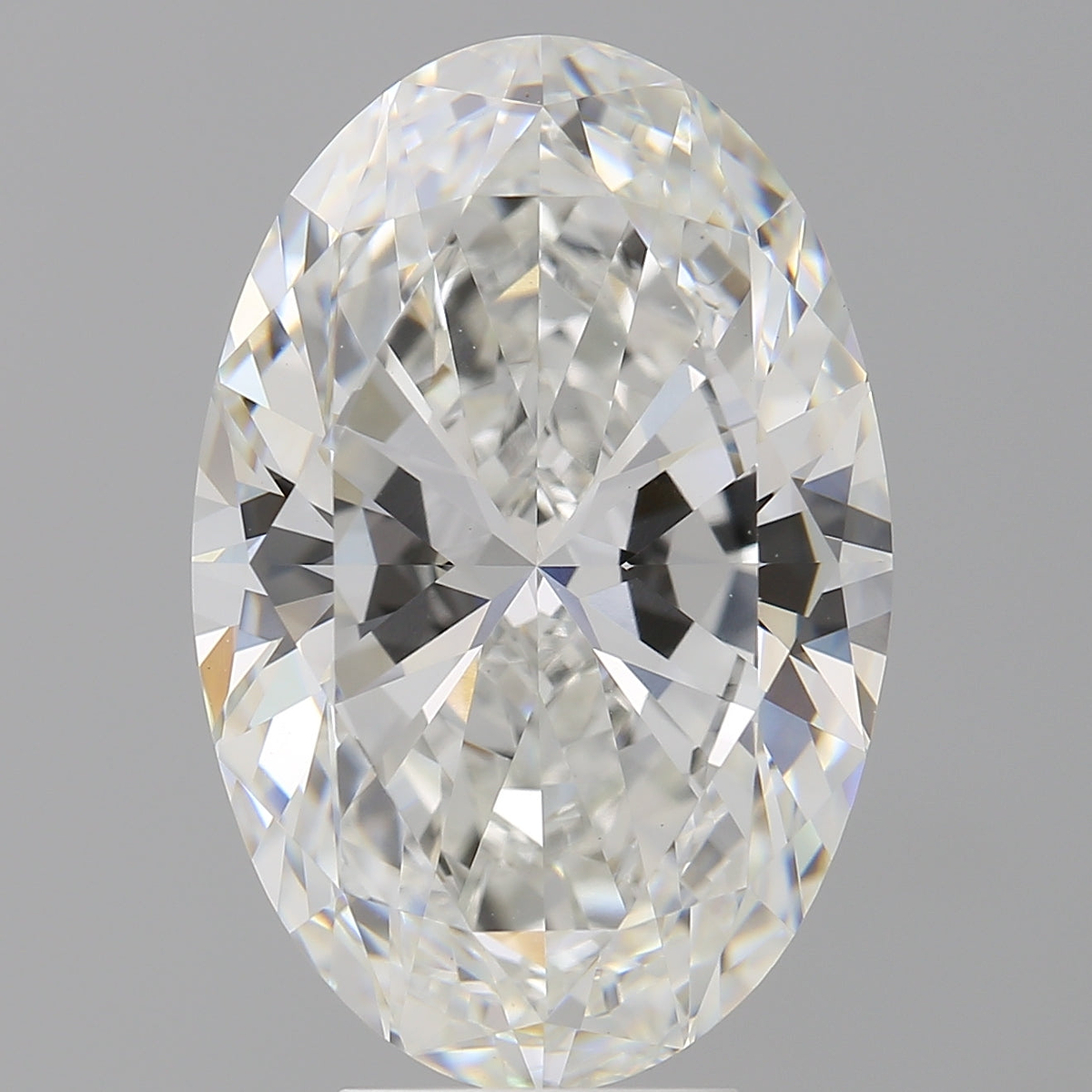 7.06 Carat Oval Shaped, Ideal Cut, F Color, VVS2 Clarity, IGI Certified Lab Grown Diamond
