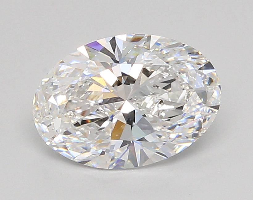 2.05 Carat Oval Shaped, Ideal Cut, D Color, VS1 Clarity, IGI Certified Lab Grown Diamond