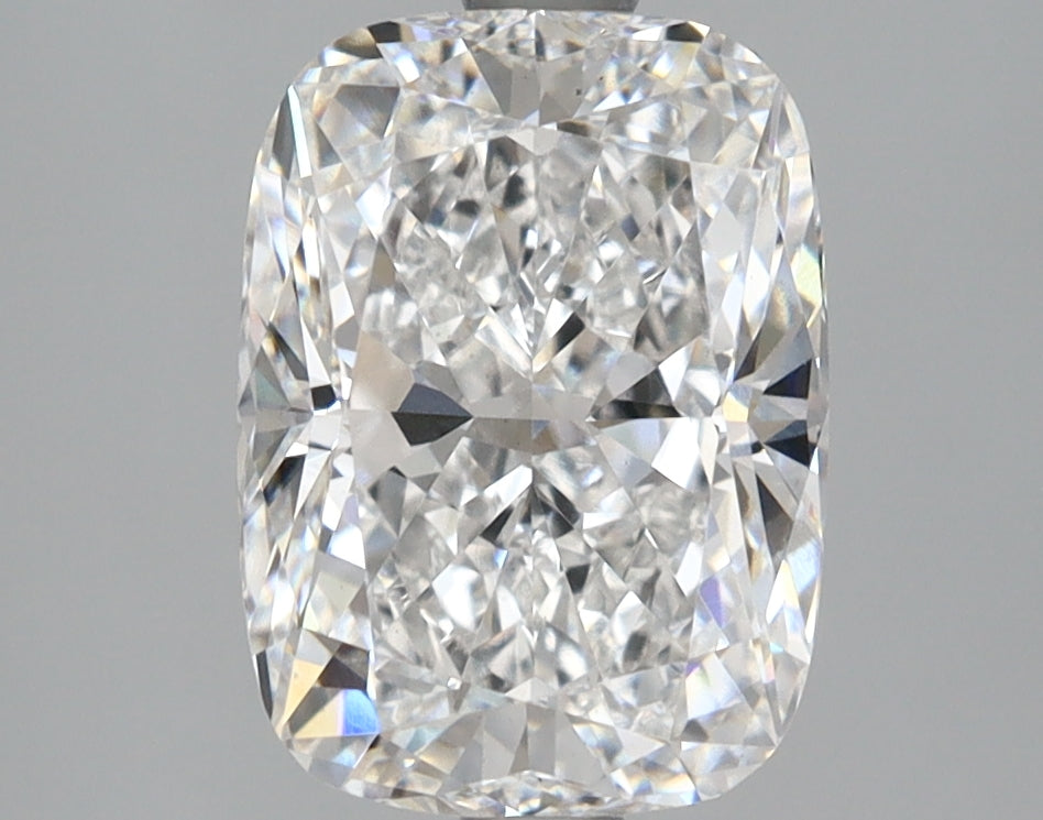 3.04 Carat Cushion Shaped, Ideal Cut, E Color, VS1 Clarity, IGI Certified Lab Grown Diamond
