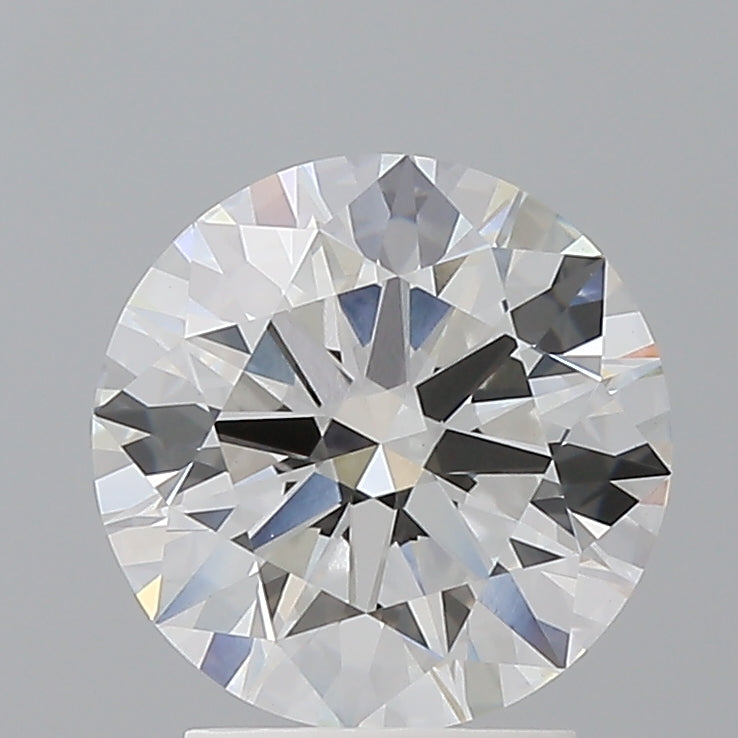 2.55 Carat Round Shaped, Ideal Cut, F Color, VVS2 Clarity, IGI Certified Lab Grown Diamond