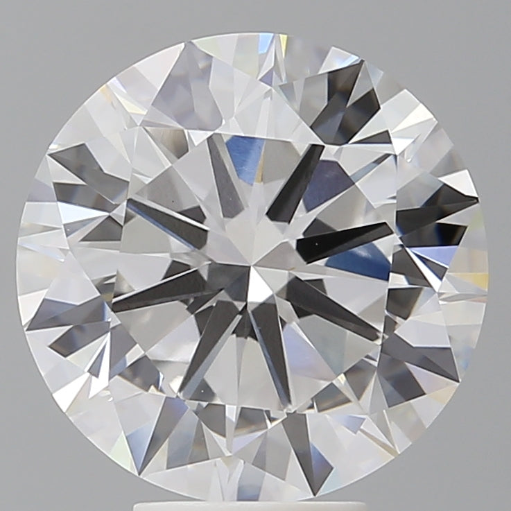 6.58 Carat Round Shaped, Excellent Cut, E Color, VVS2 Clarity, IGI Certified Lab Grown Diamond