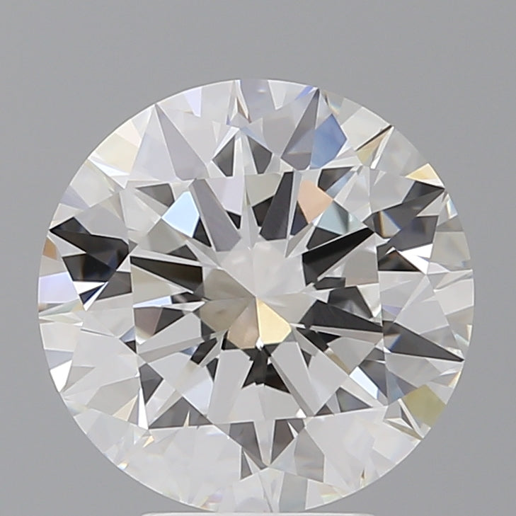 5.03 Carat Round Shaped, Excellent Cut, E Color, VVS2 Clarity, IGI Certified Lab Grown Diamond