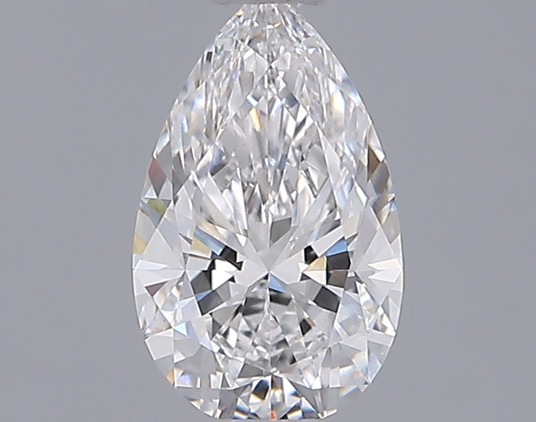 1.06 Carat Pear Shaped, Ideal Cut, D Color, VVS2 Clarity, IGI Certified Lab Grown Diamond