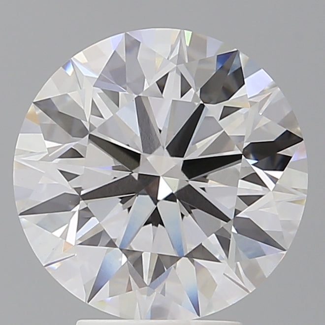 4.51 Carat Round Shaped, Ideal Cut, F Color, VVS2 Clarity, IGI Certified Lab Grown Diamond