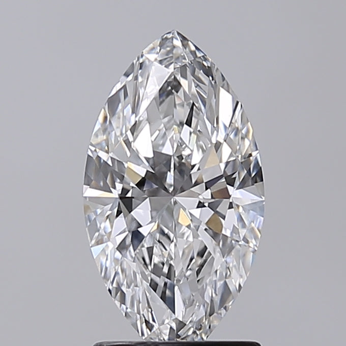 1.52 Carat Marquise Shaped, Excellent Cut, E Color, VVS2 Clarity, IGI Certified Lab Grown Diamond